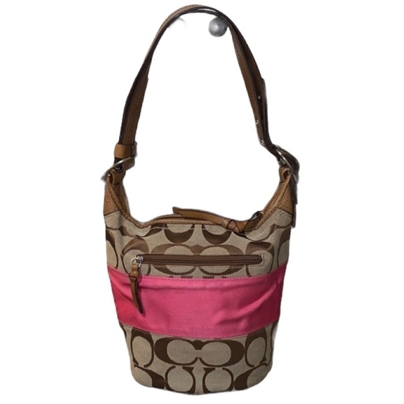 COACH SIGNATURE RUGBY DUFFLE BAG #13362 - Picture 2 of 10